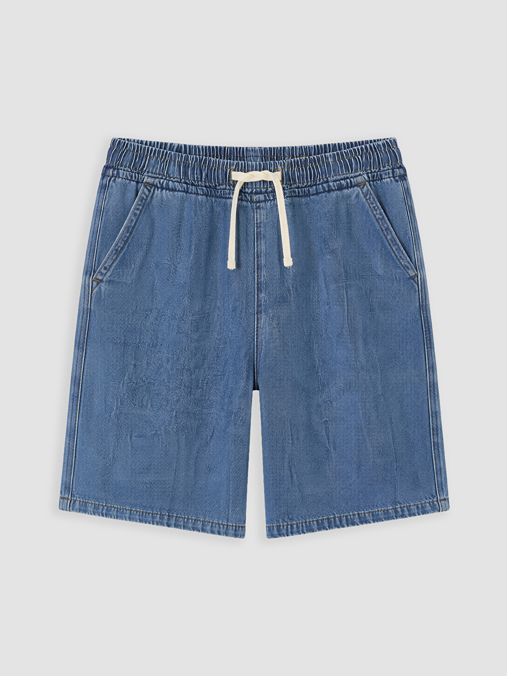 İndigo Erkek Çocuk Jean Şortolon