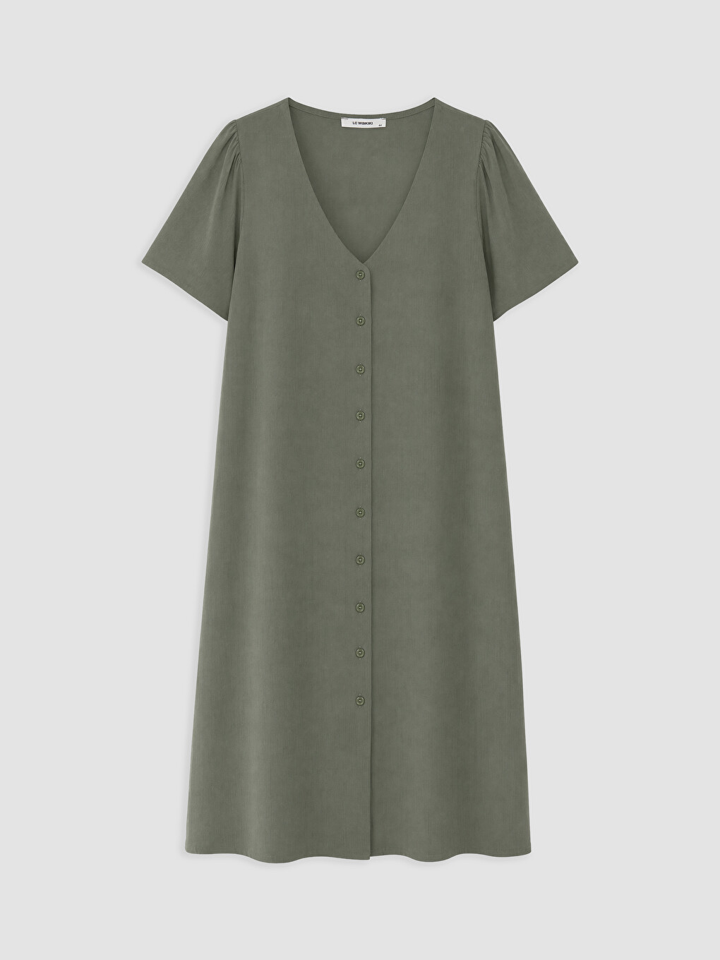 Woman Khaki Dress