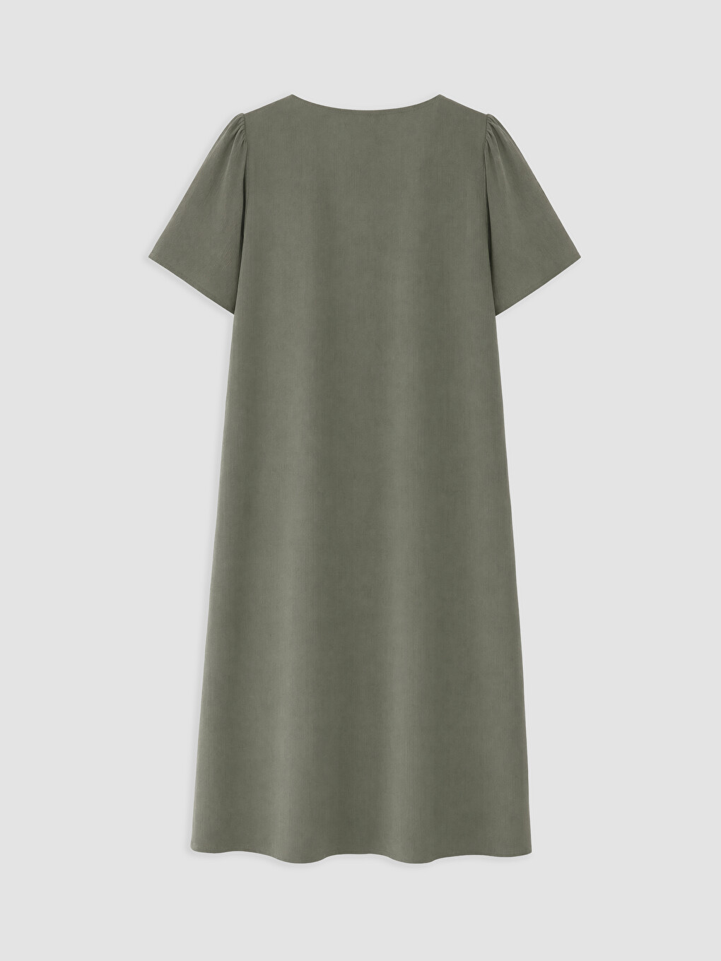Woman Khaki Dress-1