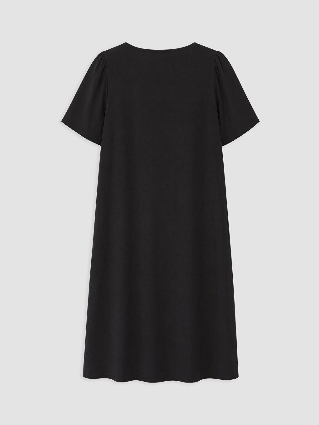 Woman Black Dress-1