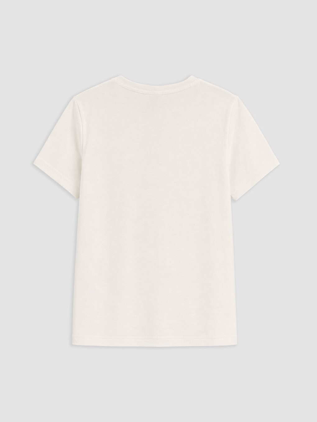 T-shirt Fille Imprimé À Col Rond-1