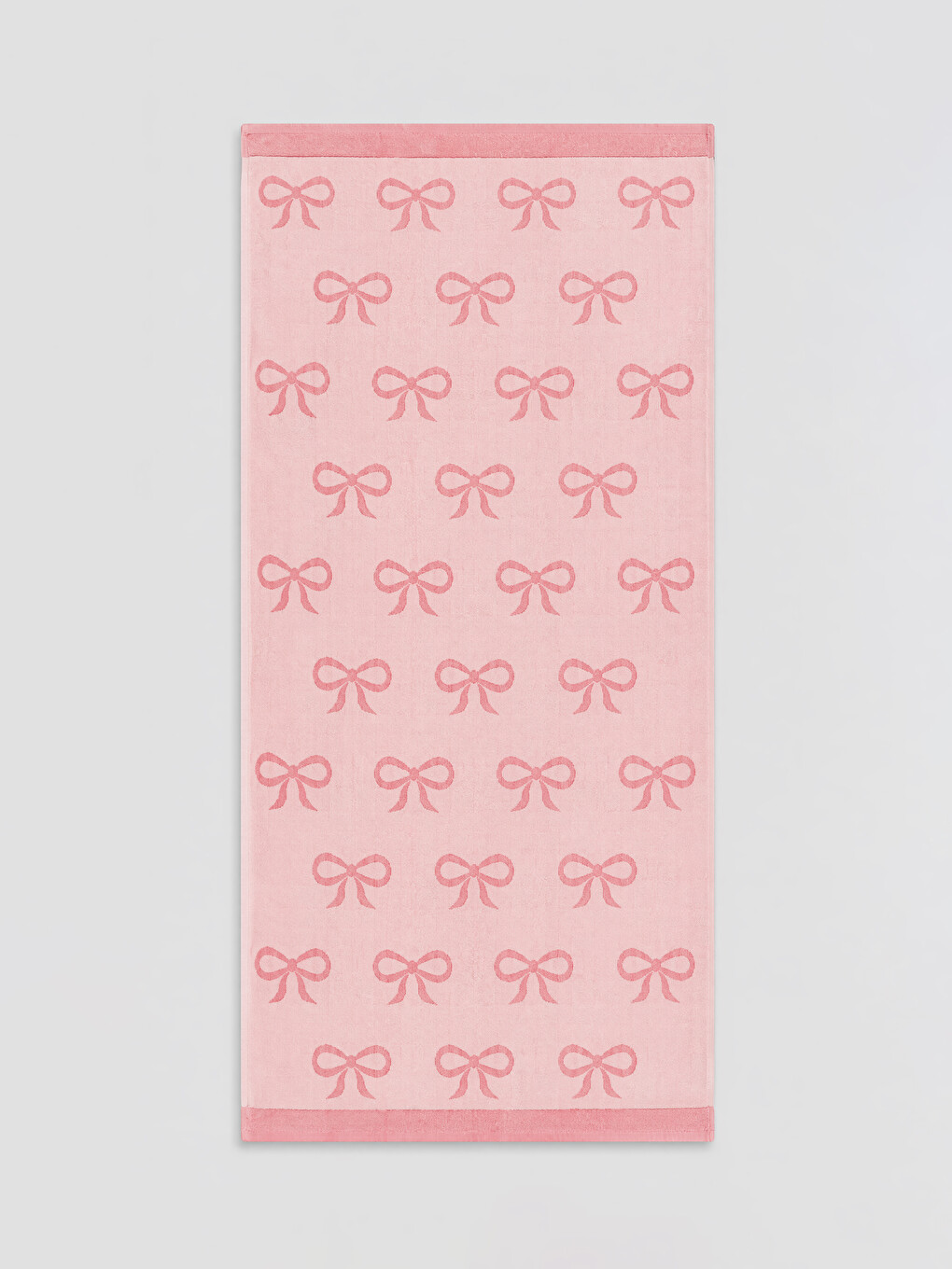 Woman Pink Beach Towel