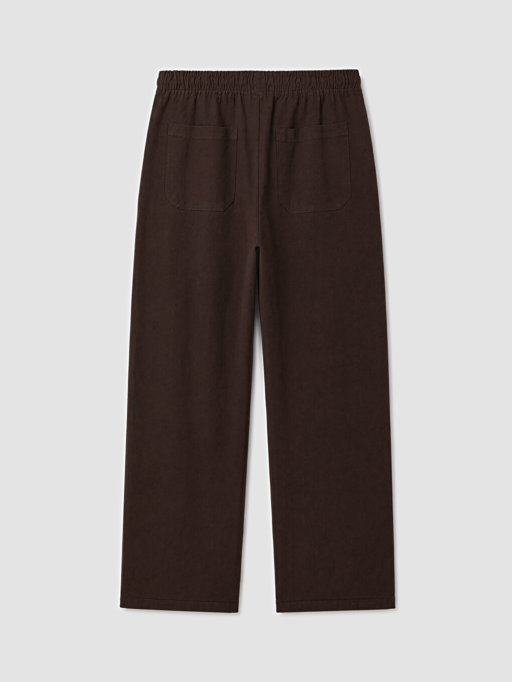 Kahverengi Loose Fit Erkek Pantolon-1