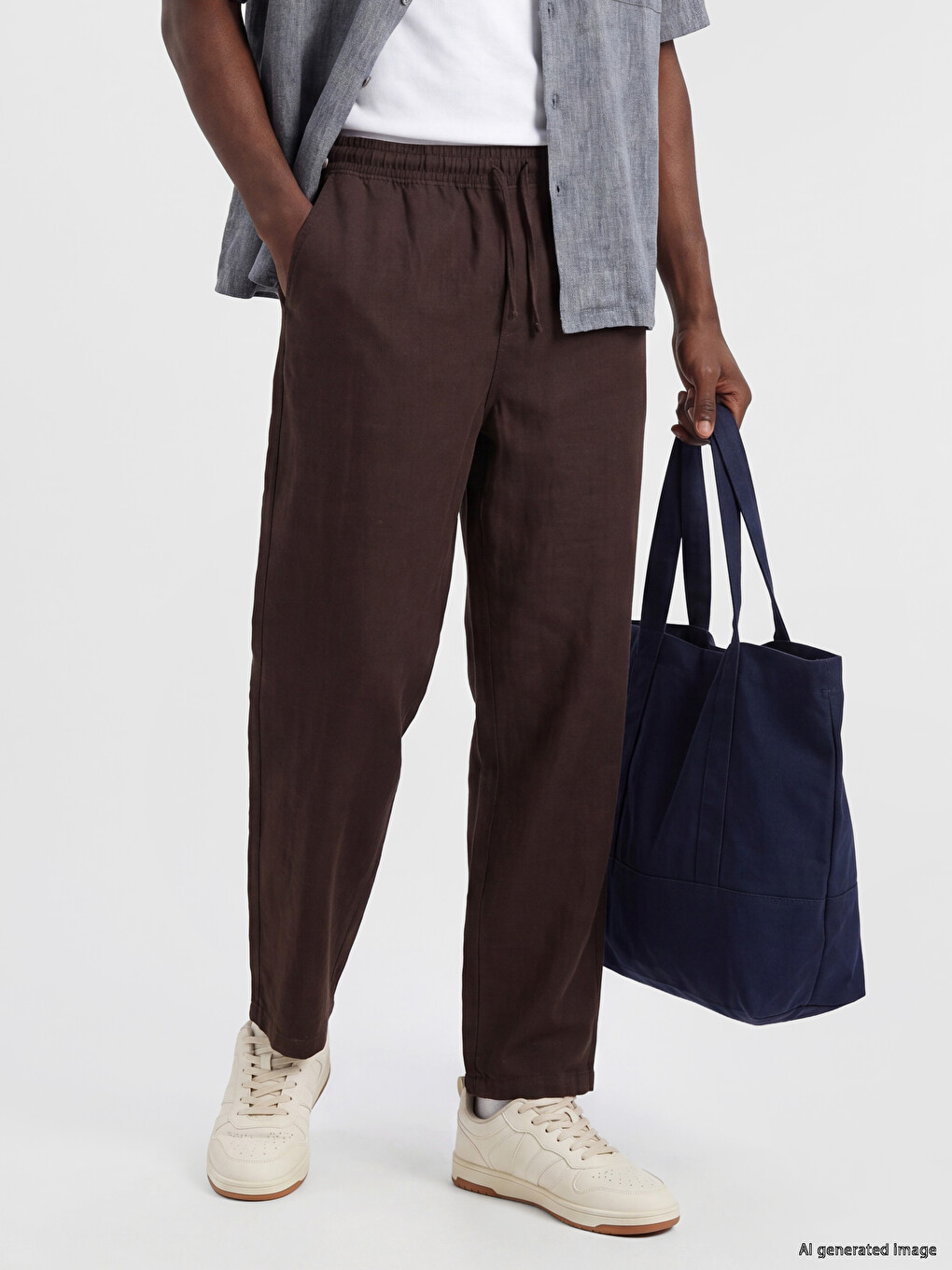 Loose Fit Erkek Pantolon
