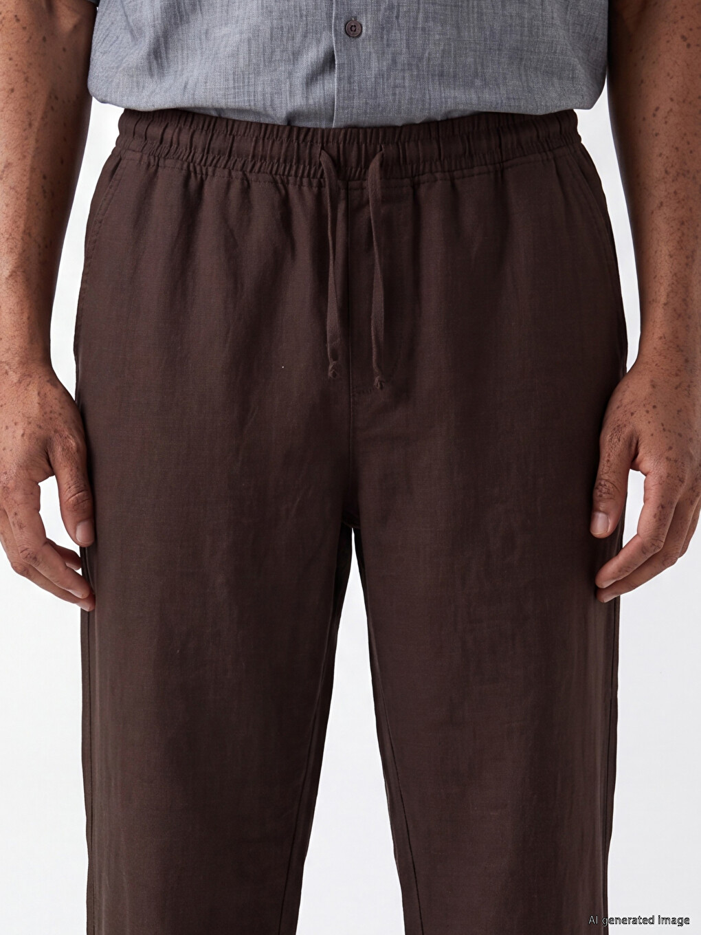 Loose Fit Erkek Pantolon-2