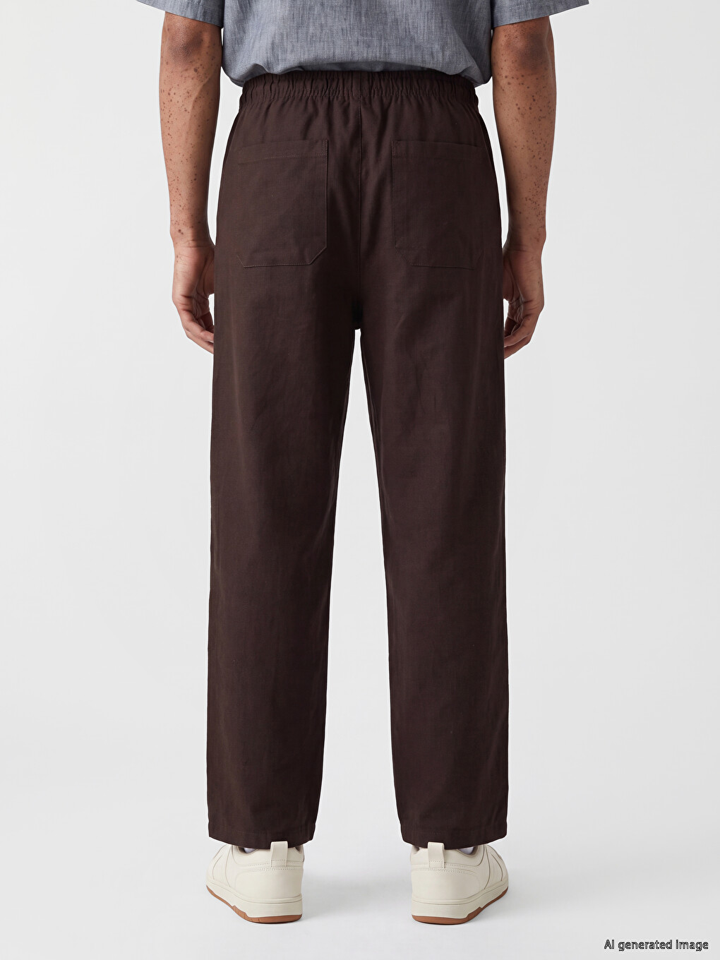 Loose Fit Erkek Pantolon-3