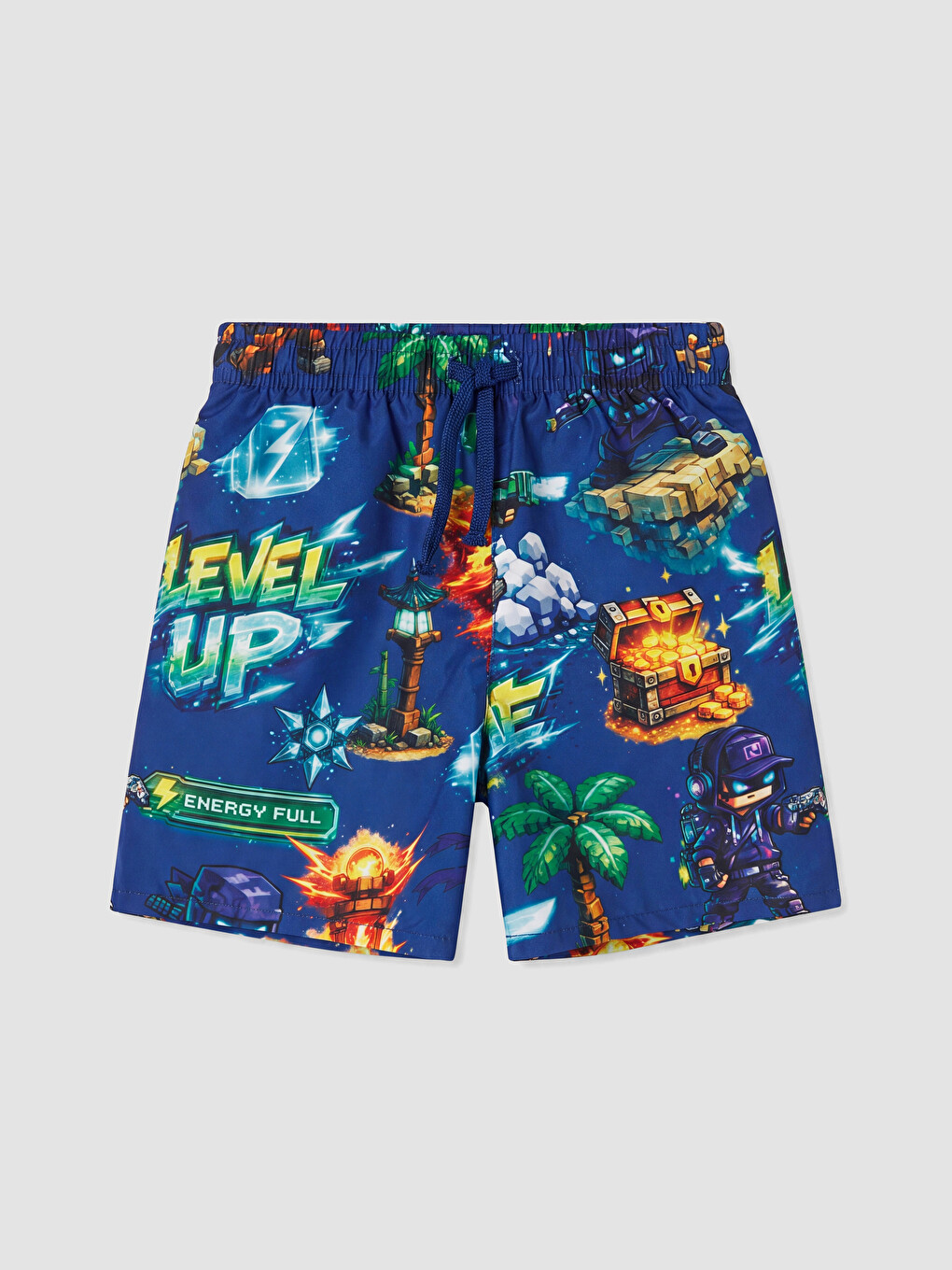 Printed Boys' Swimwear Set-4