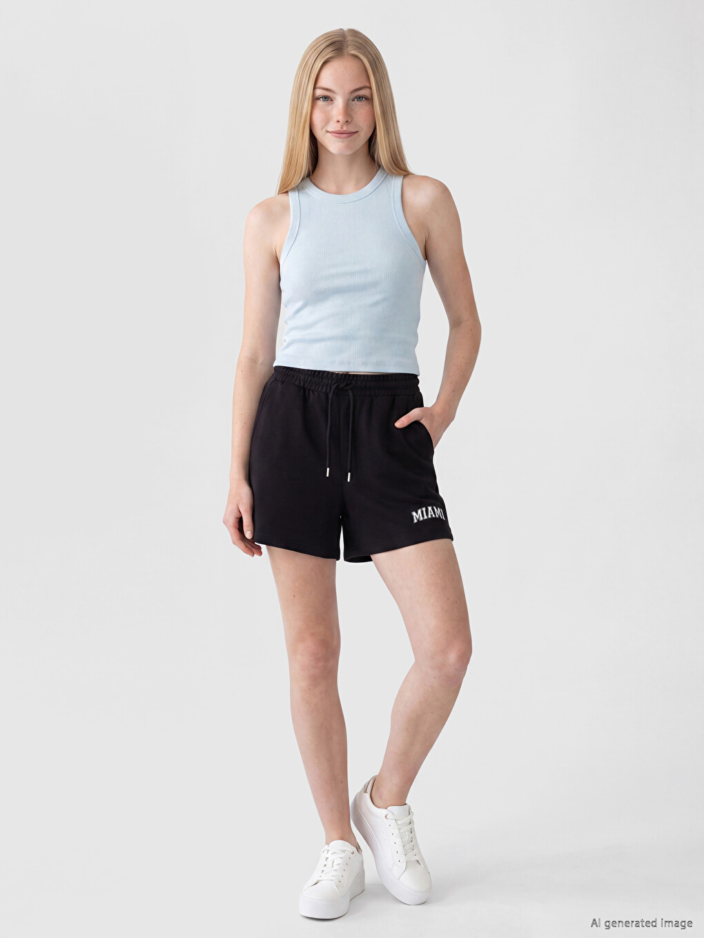 Miami Printed Women's Shorts