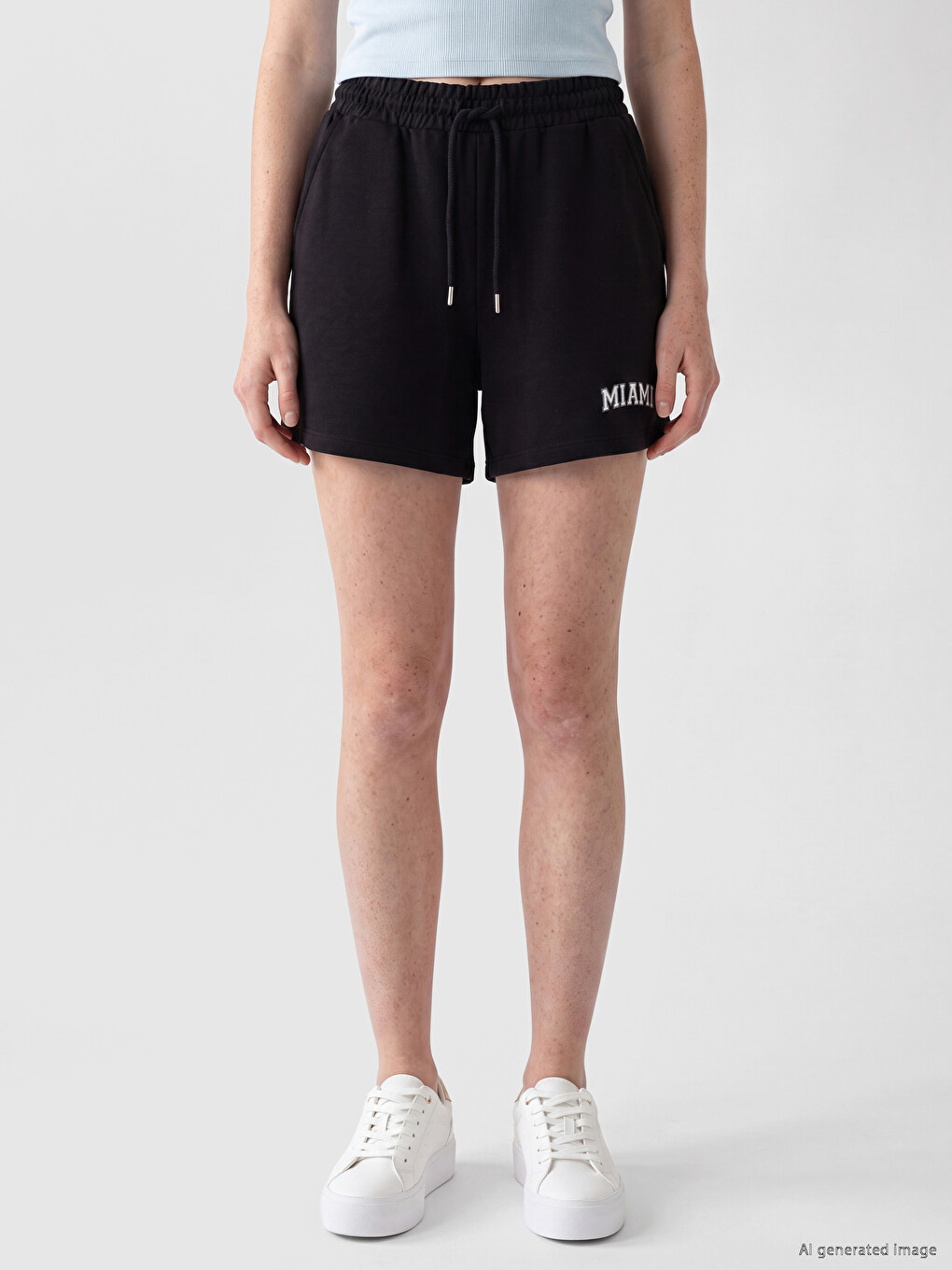 Miami Printed Women's Shorts-1