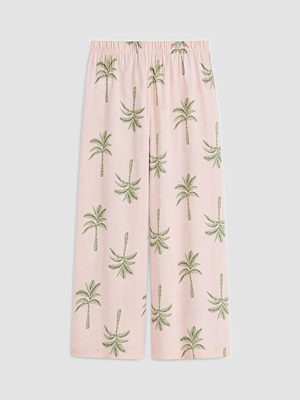Pembe Desenli Kadın Kaprili Pijama Takımı-4