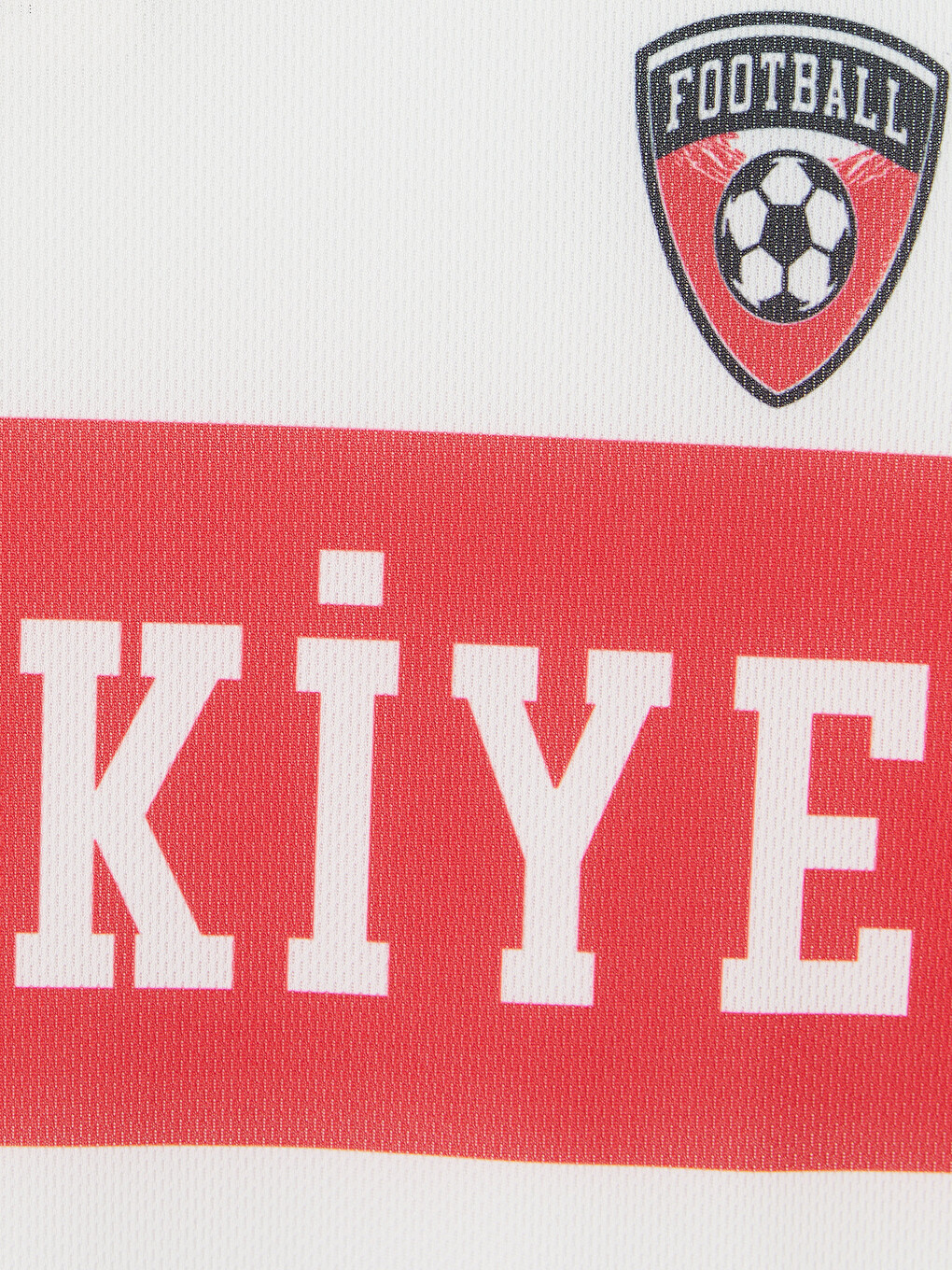 Beyaz Türkiye Baskılı Erkek Çocuk Tişört-1