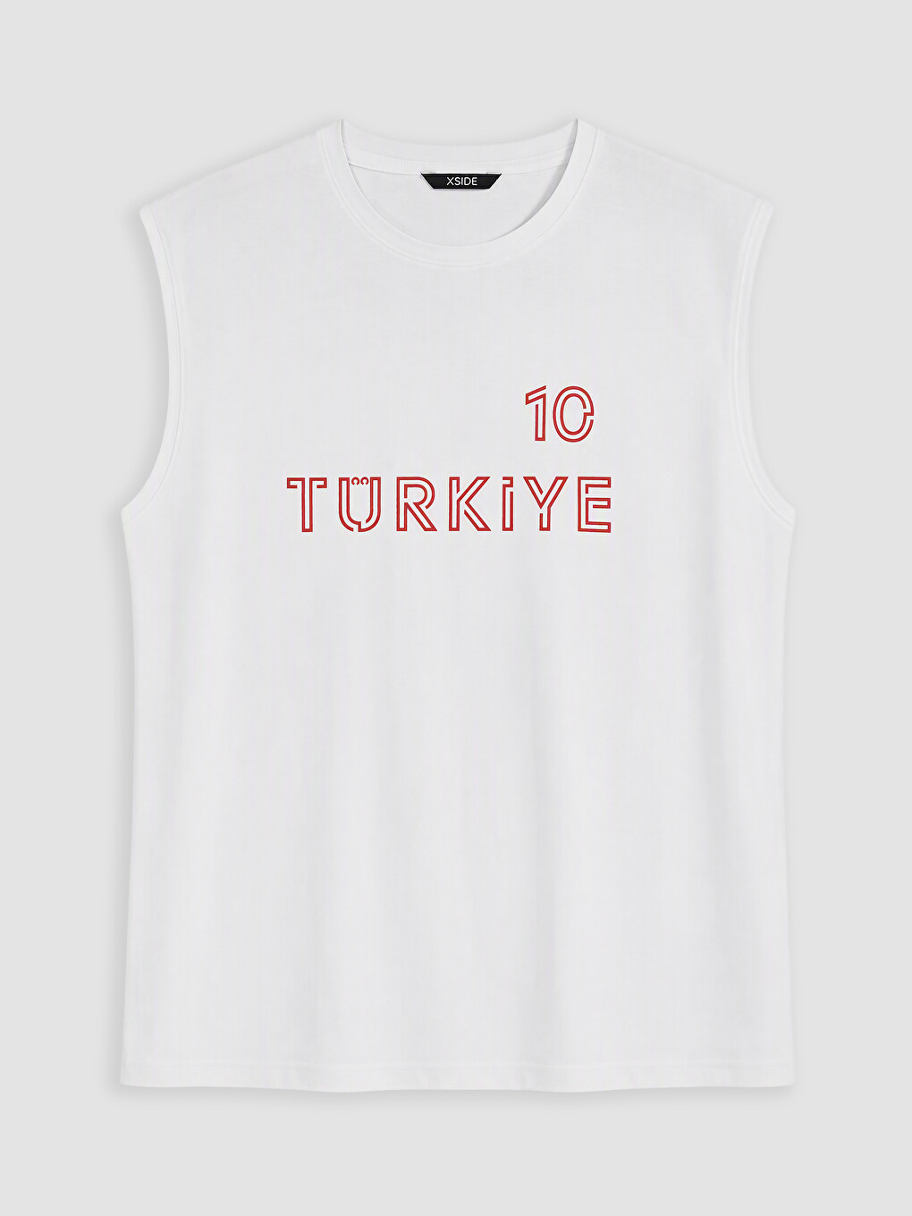 Man White Tank Top-4