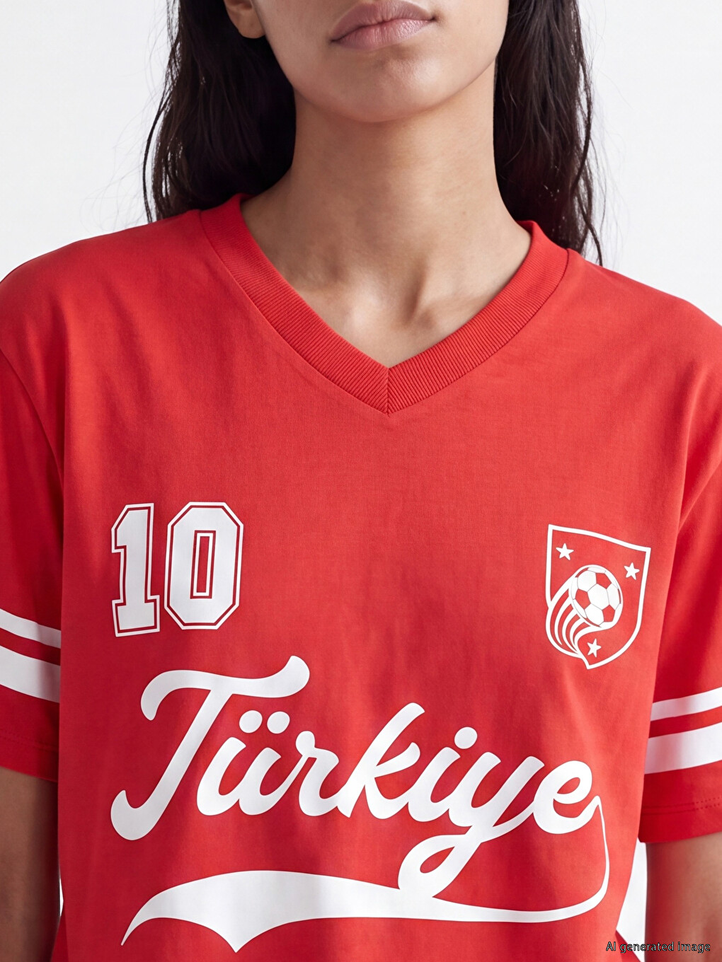 Turkey Printed 100% Cotton Women's T-shirt-2