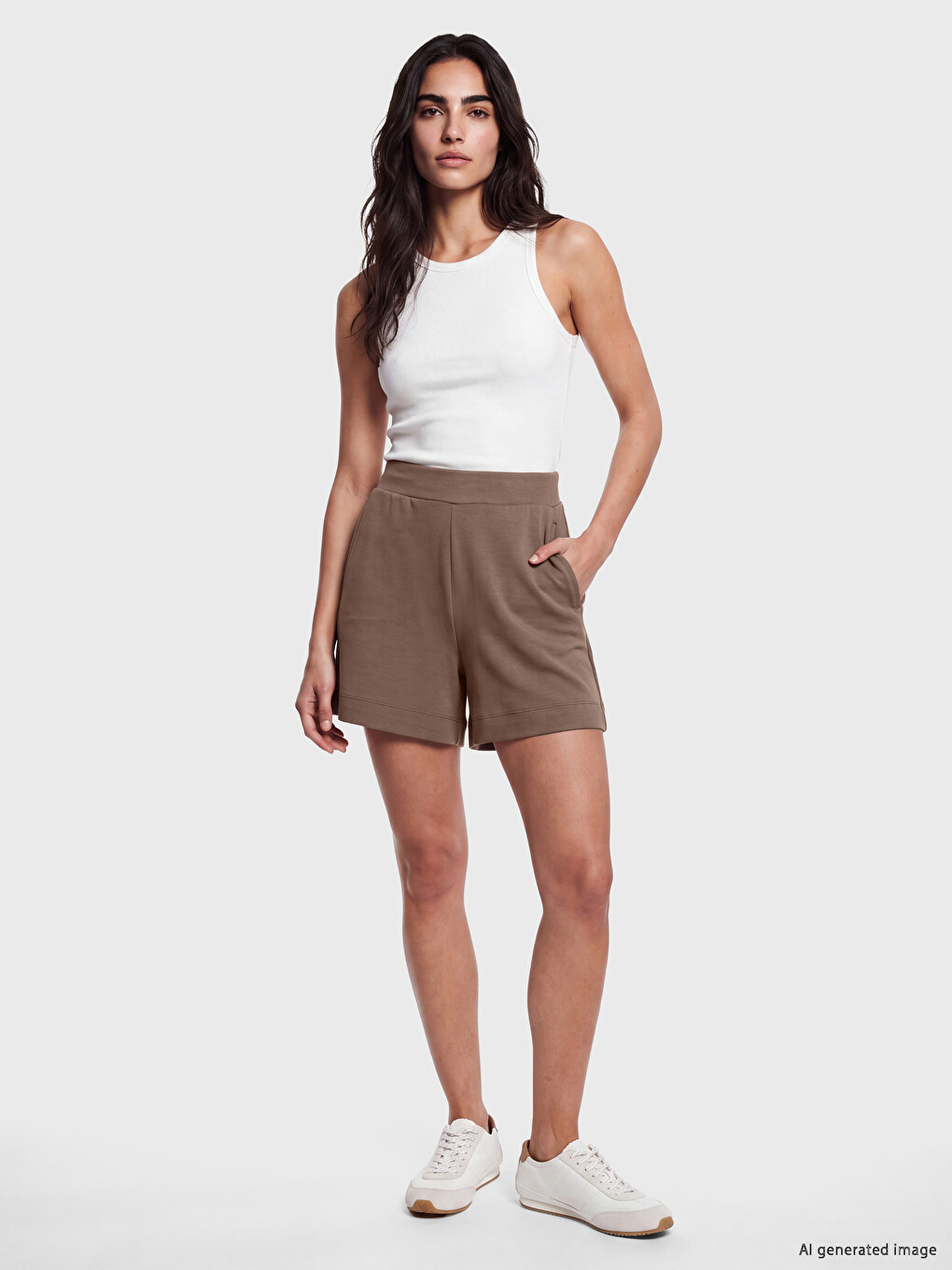 Elastic Waist Soft Touch Women's Shorts