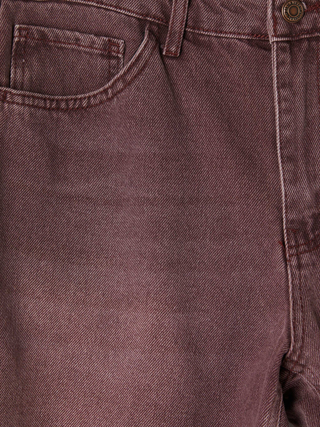 Pembe Regular Fit Erkek Jean Şort-1