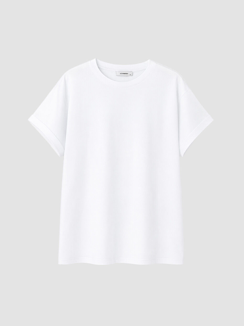 Femër E Bardhe T-shirt-2