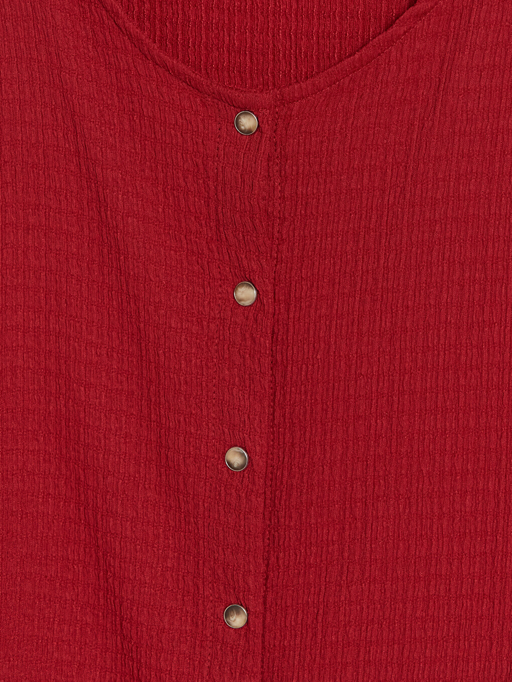 Easy To Wear Front And Shoulder Snap-fastened Blouse-2