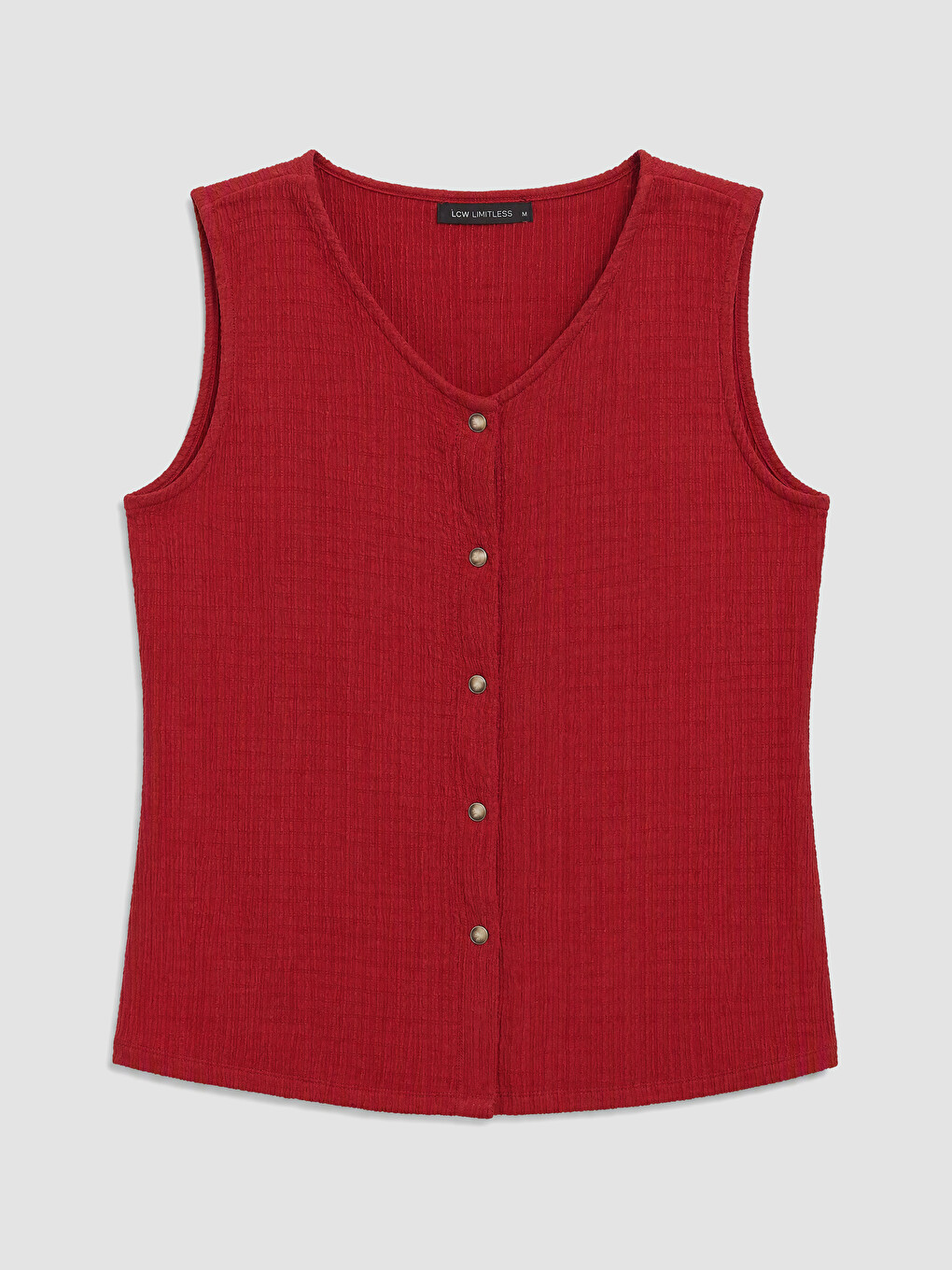 Easy To Wear Front And Shoulder Snap-fastened Blouse-5