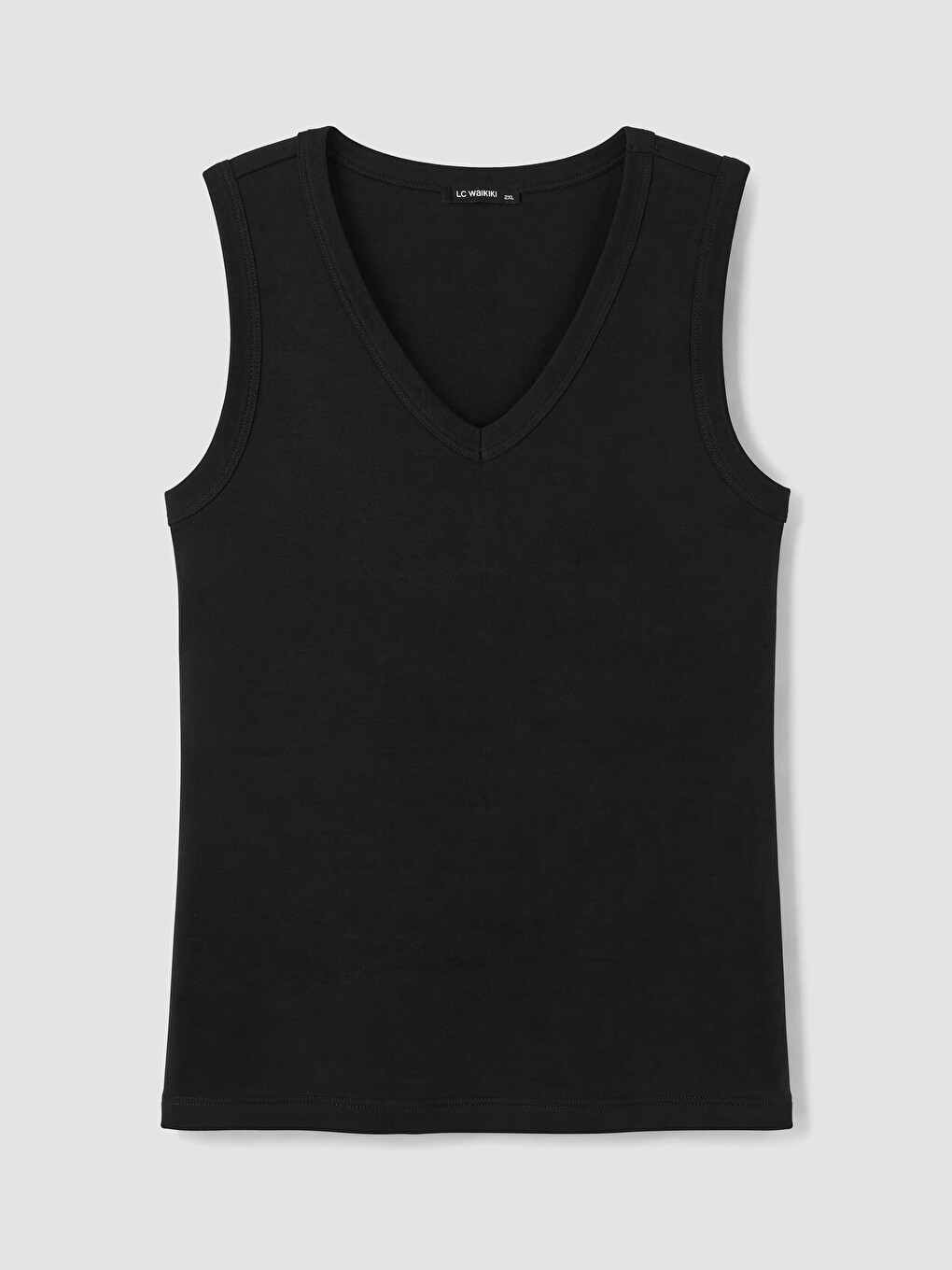 Woman Black Tank Top