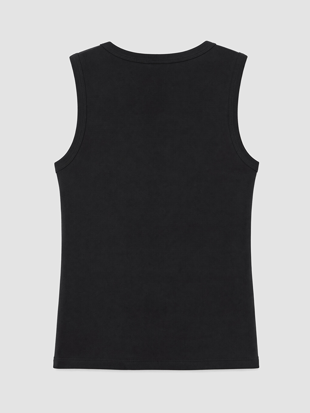 Woman Black Tank Top-2