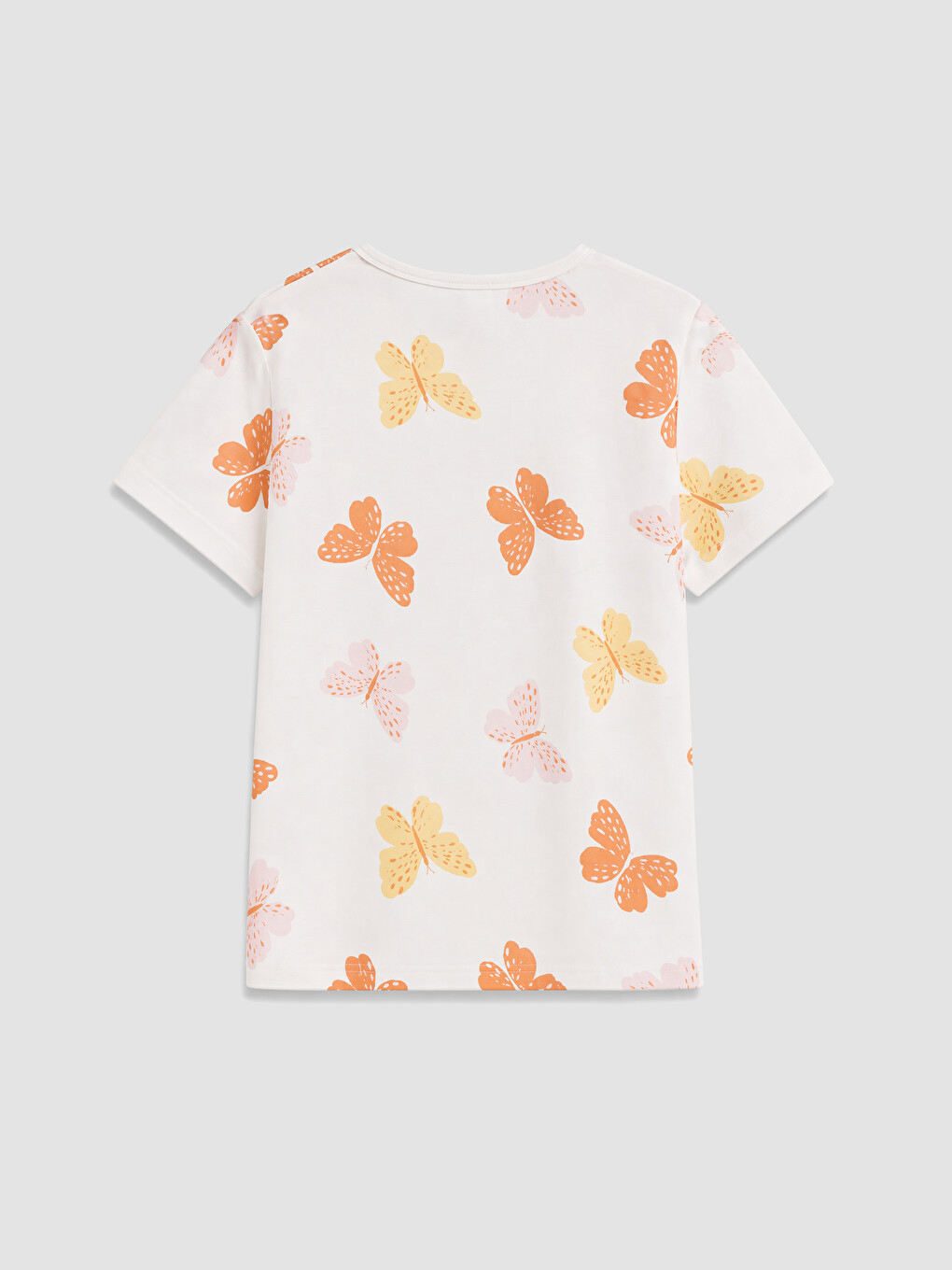 Butterfly Printed Girls' Set-3