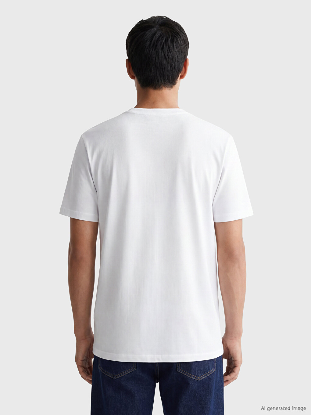 Crew Neck Turkey Printed Men's T-shirt-3