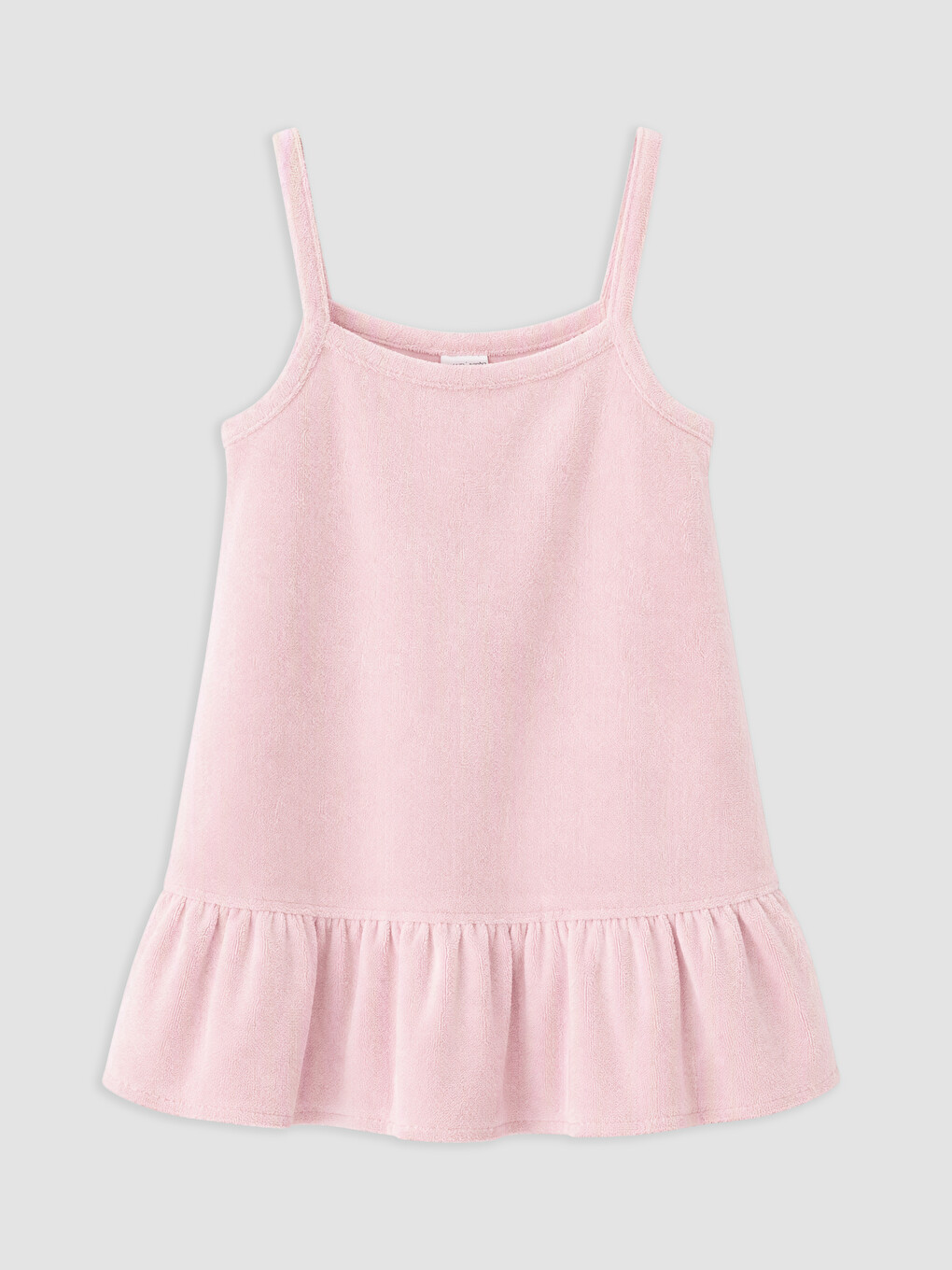 Pembe Kız Bebek Askılı Elbise