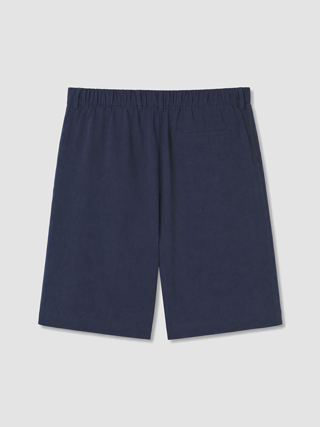 Lacivert Loose Fit Erkek Şort-6