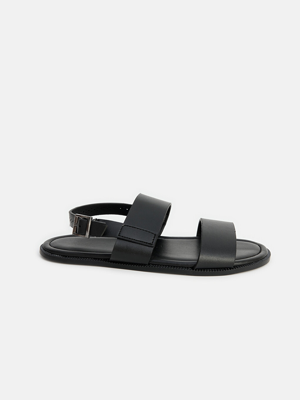 Faux Leather Men's Sandal-1