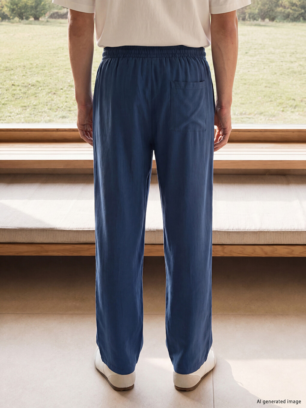 İndigo Loose Fit Erkek Pantolon-2