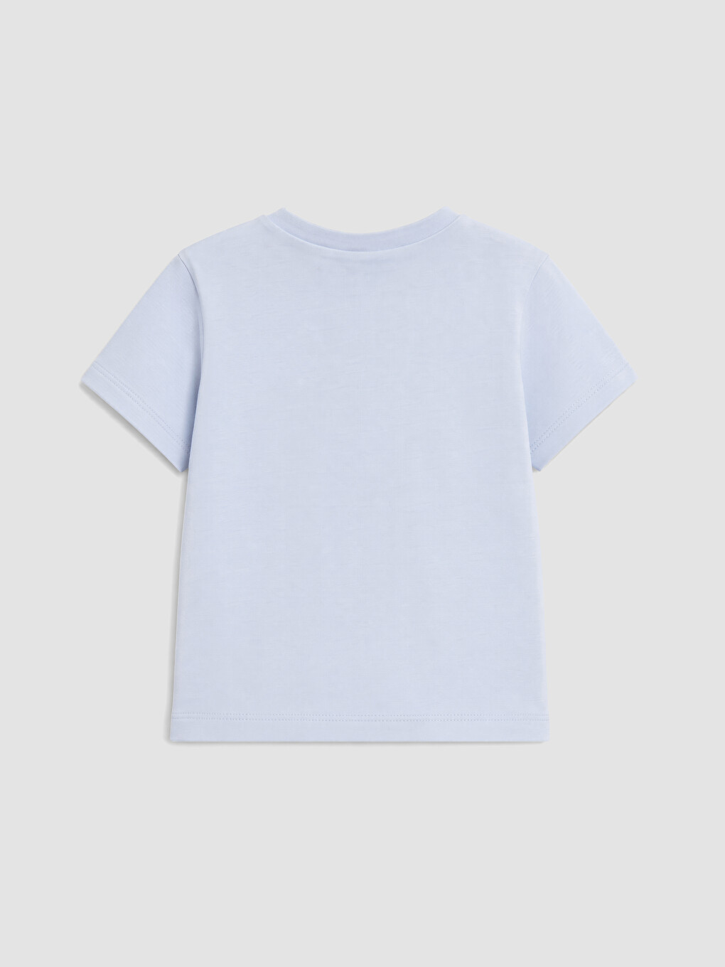Mavi Baskılı Erkek Bebek Pijama Üst-2