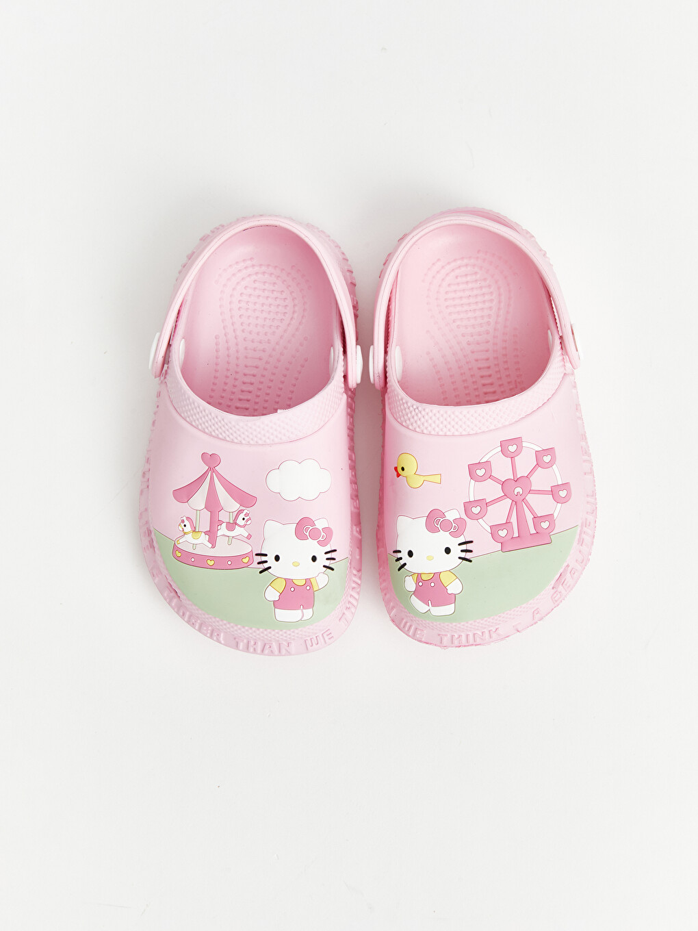 Pembe Hello Kitty Lisanslı Kız Çocuk Sandalet-1
