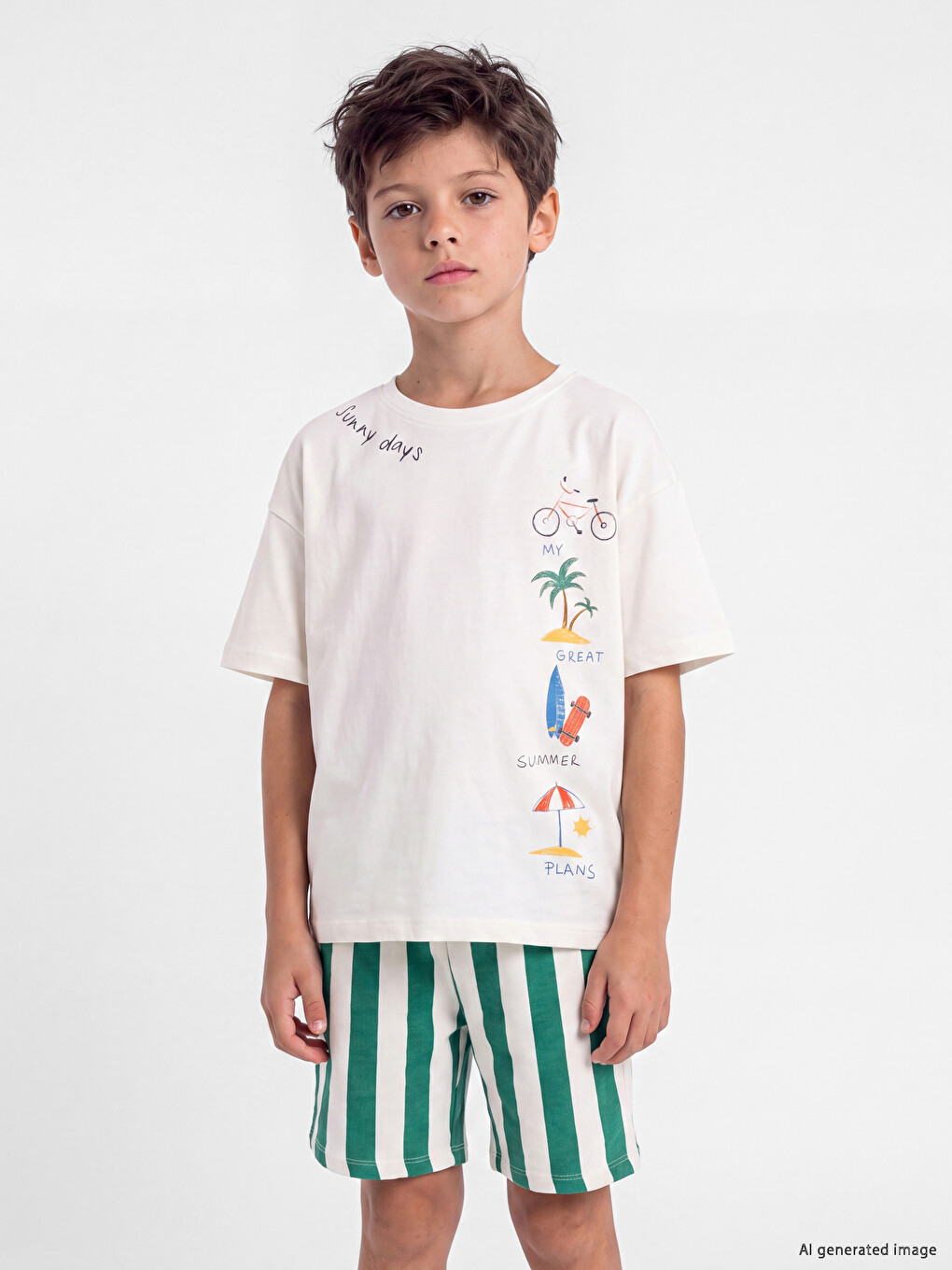 Printed Boys' Set