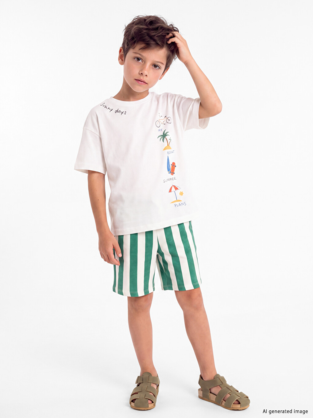 Printed Boys' Set-1