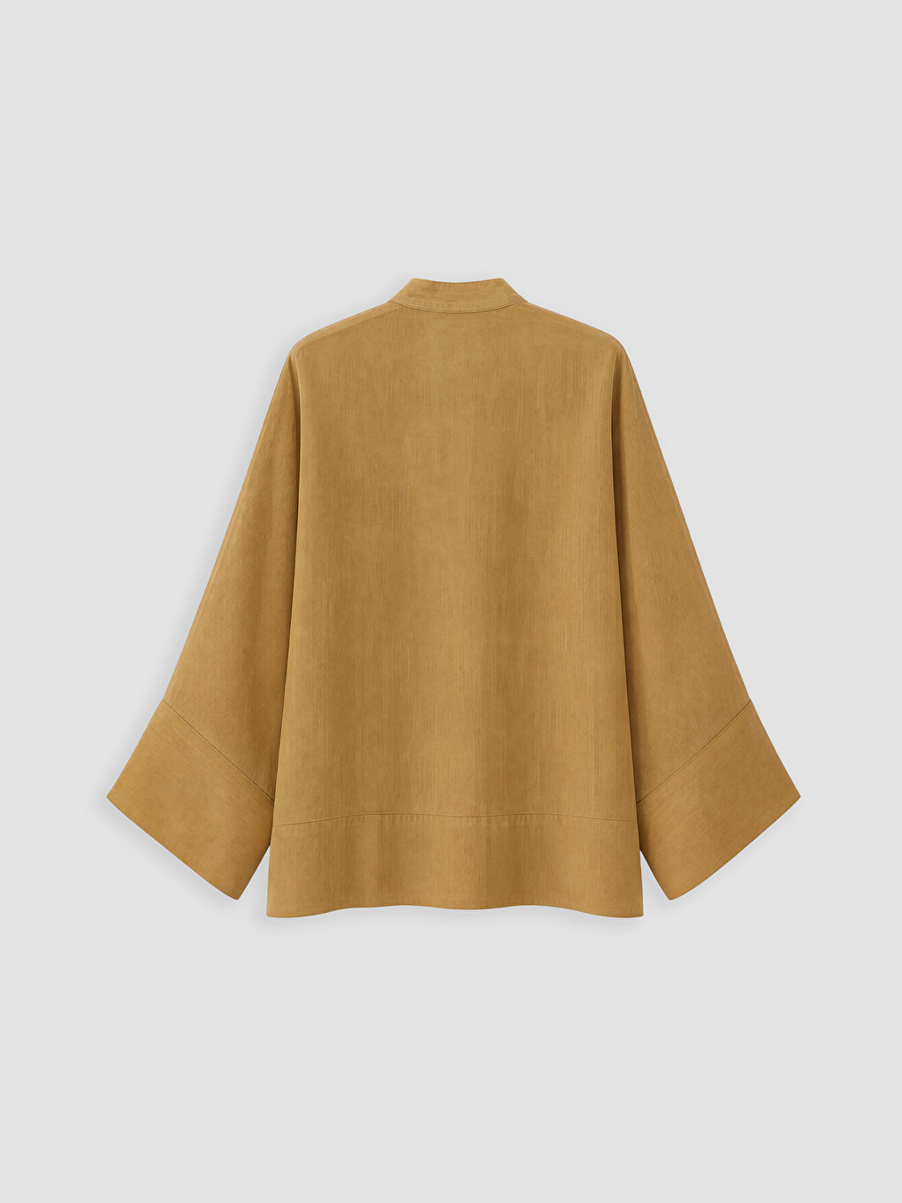Yeşil Transparan Kadın Oversize Fit Gömlek Tunik-6