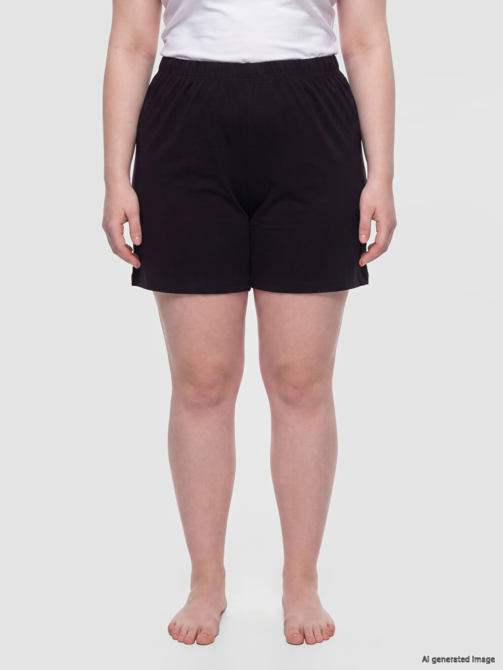 Helanke Šorts Za Žene Plus Size 2-pakovanje-1