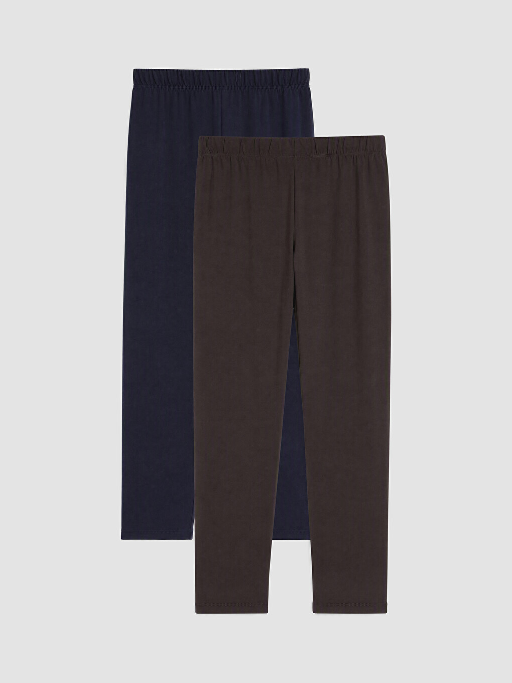 Plus Size Elastic Waist Women's Leggings 2 Pack-3