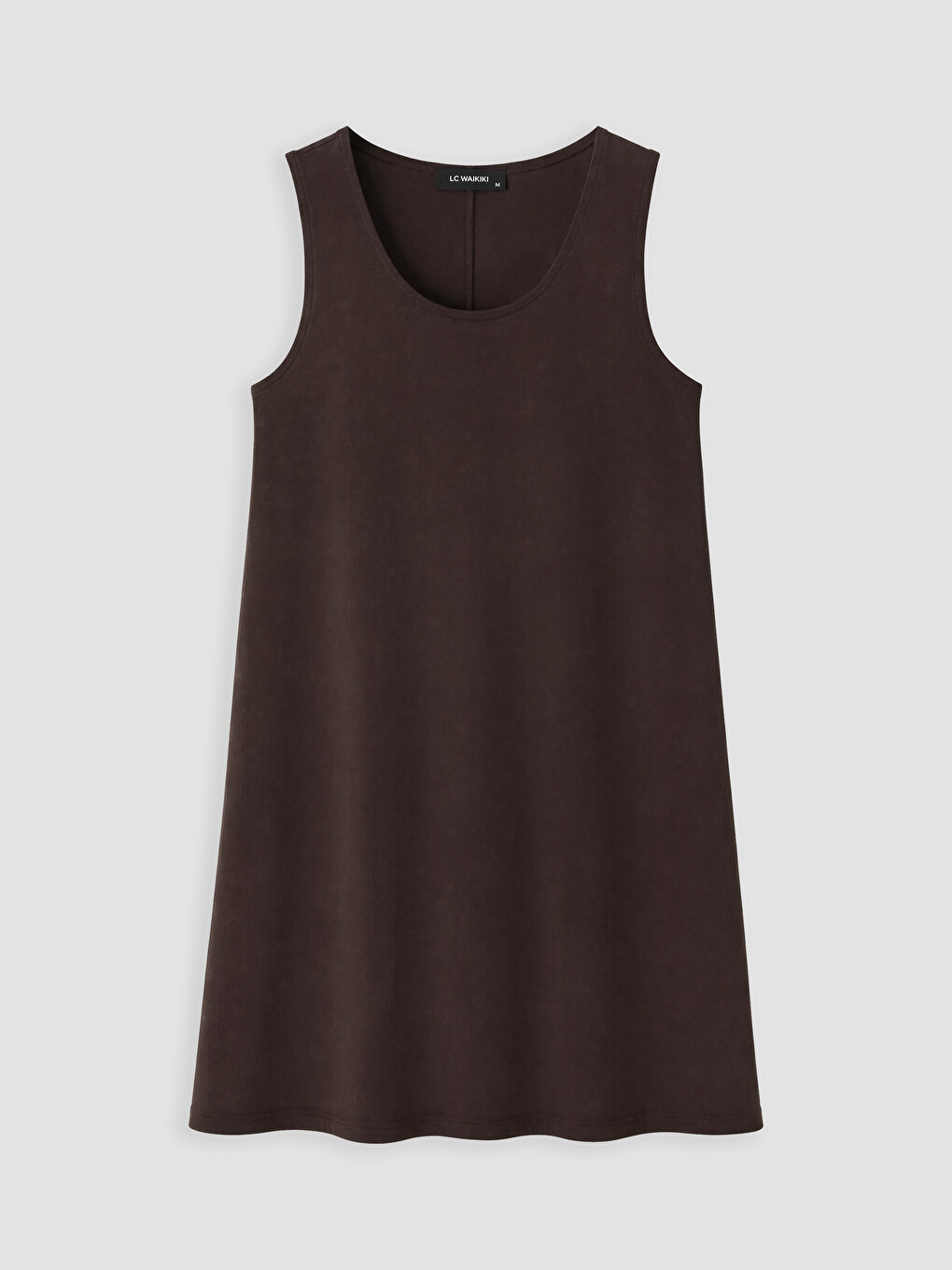 Woman Brown Dress-1