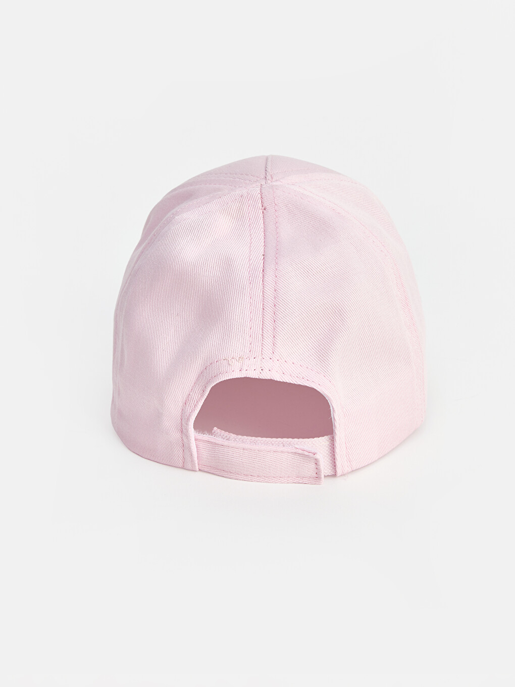 Pembe Kiraz Nakışlı Kız Bebek Kep Şapka-2