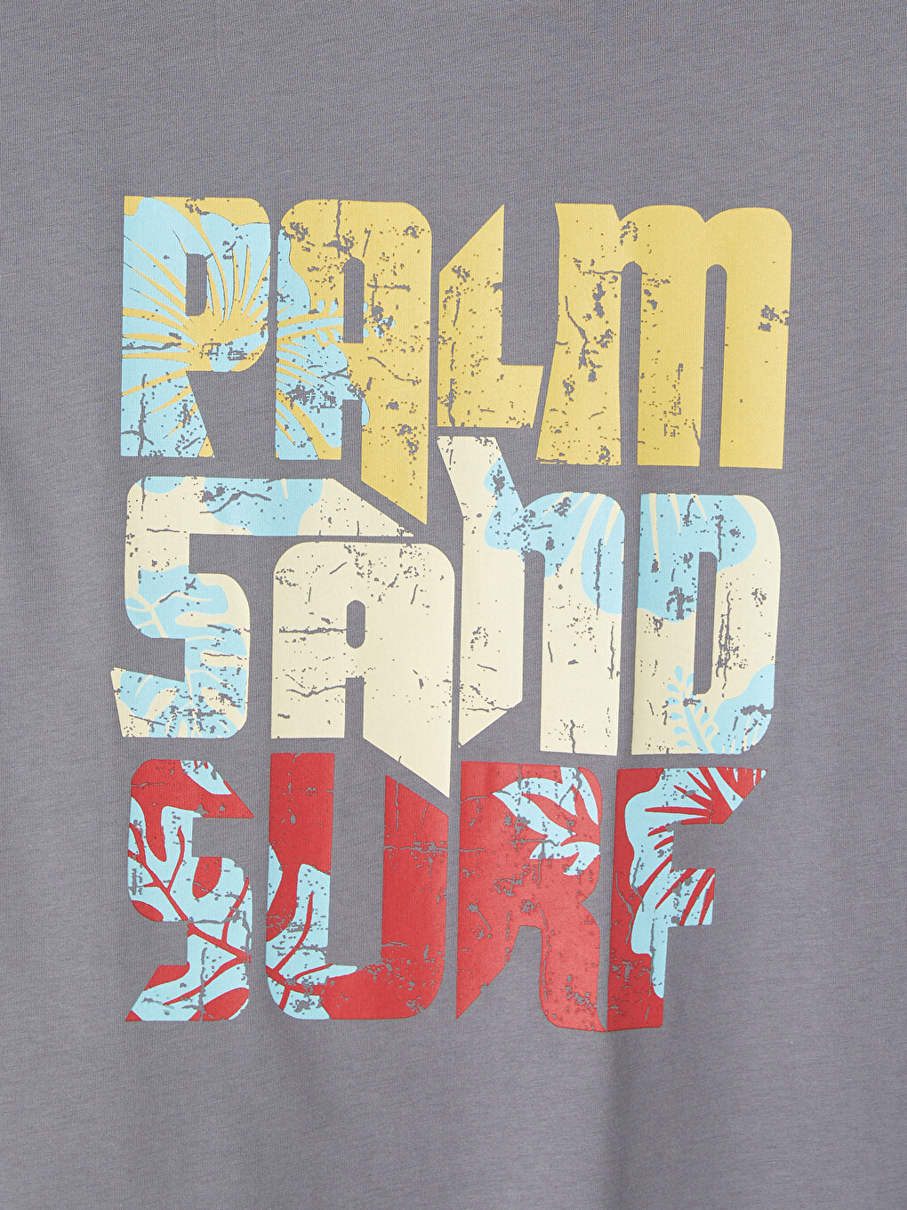 Crew Neck Printed Men's Sleeveless T-shirt-1