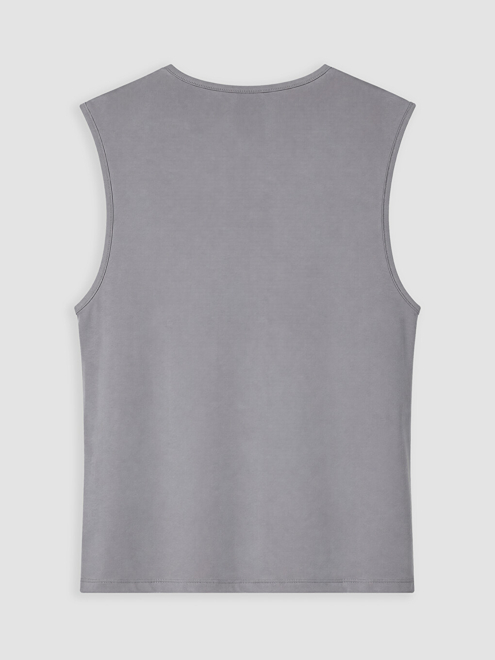 Crew Neck Printed Men's Sleeveless T-shirt-2