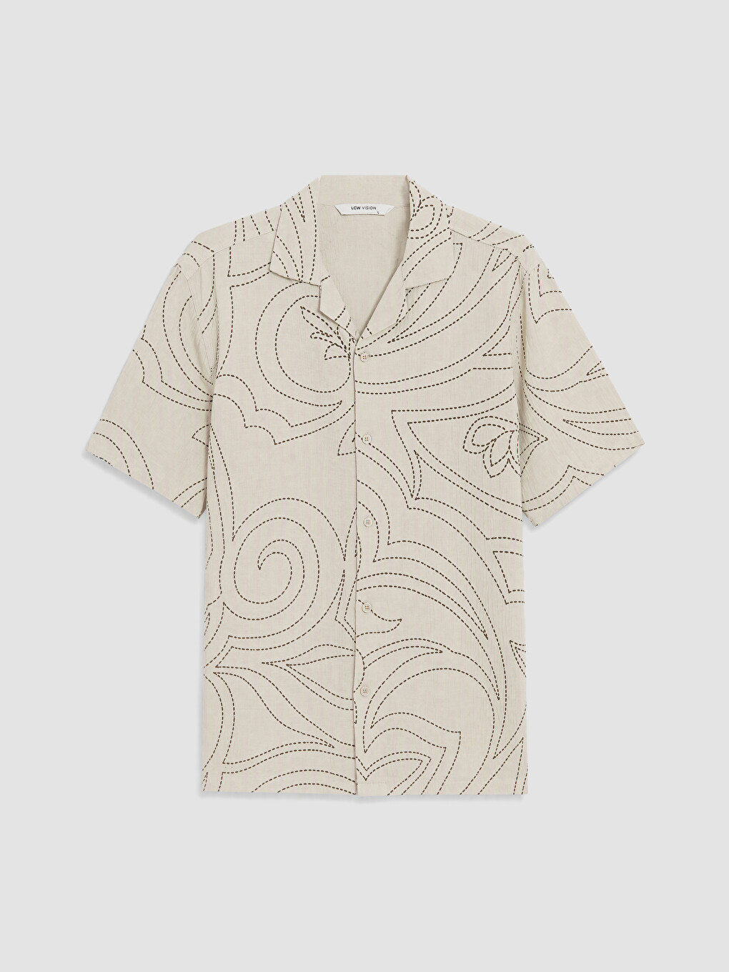 Regular Fit Patterned Men's Shirt