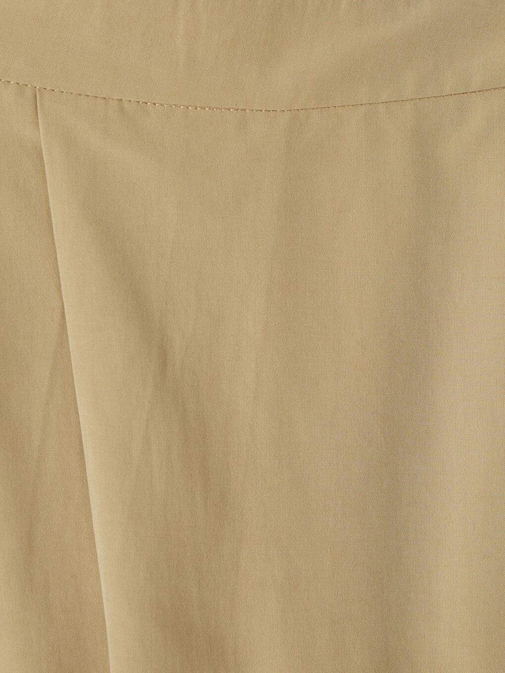 Bej Regular Fit Asimetrik Dökümlü Kadın Pantolon-1