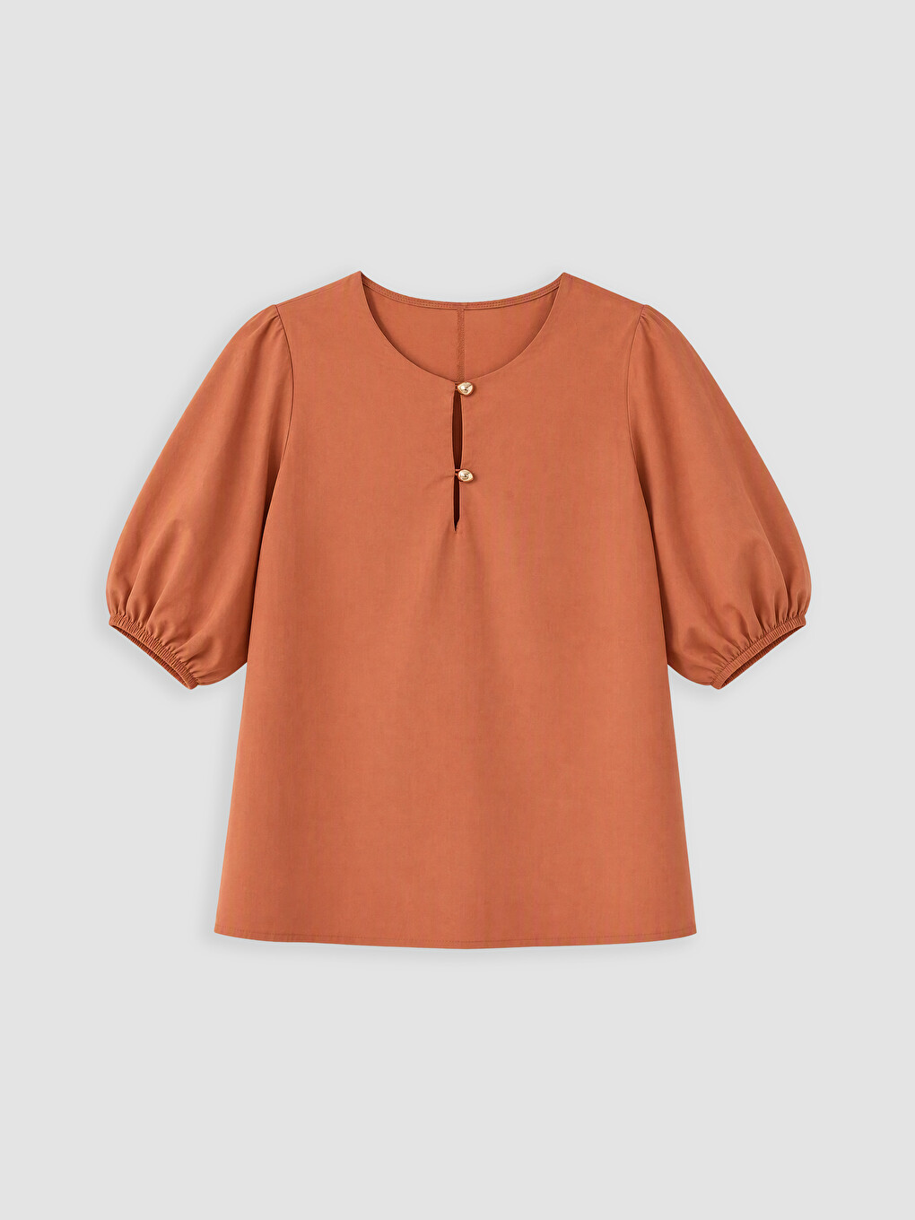 Bluza Velike Veličine Sa Dugmadima-2