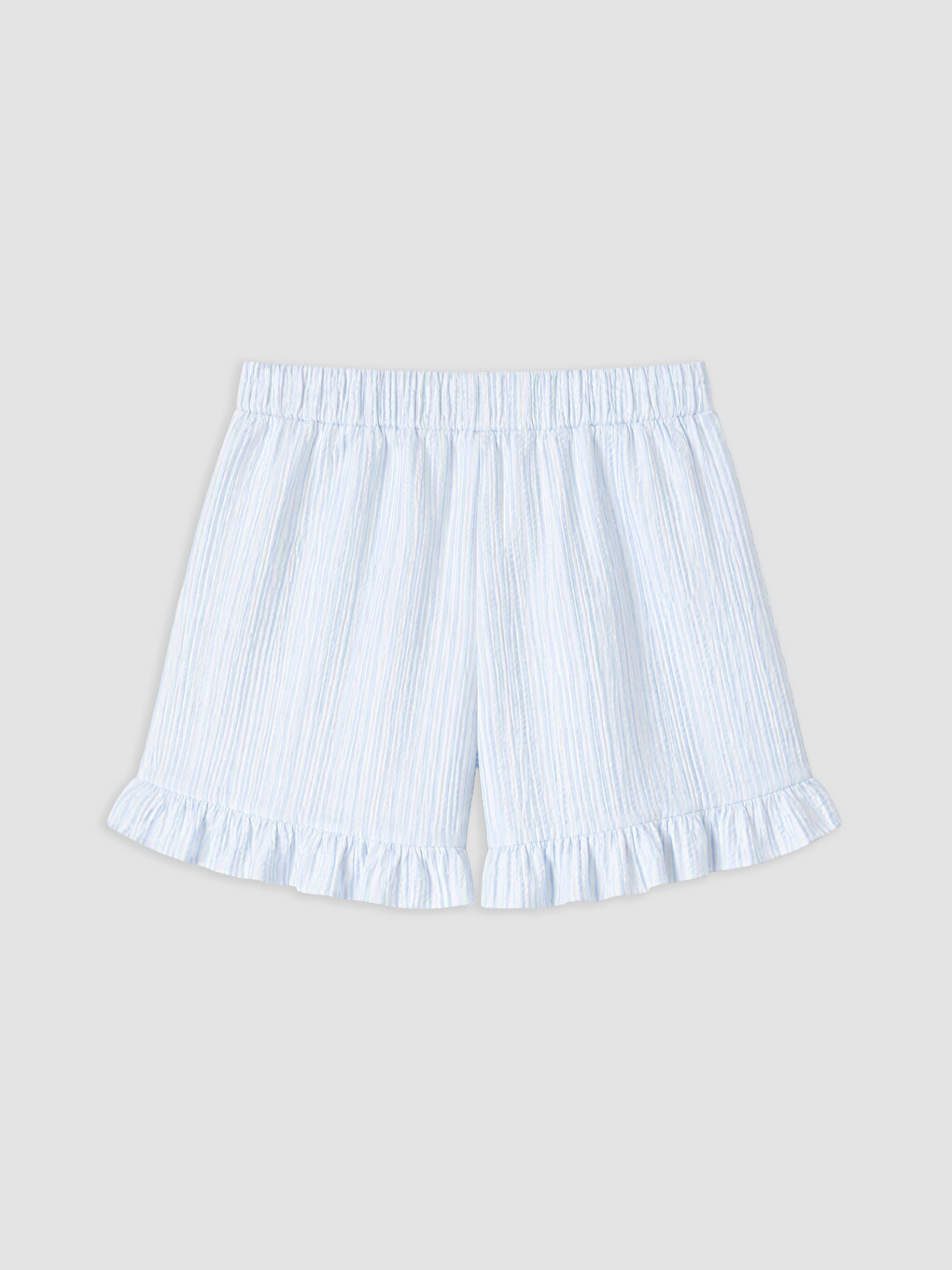 Girl Blue Shorts-1