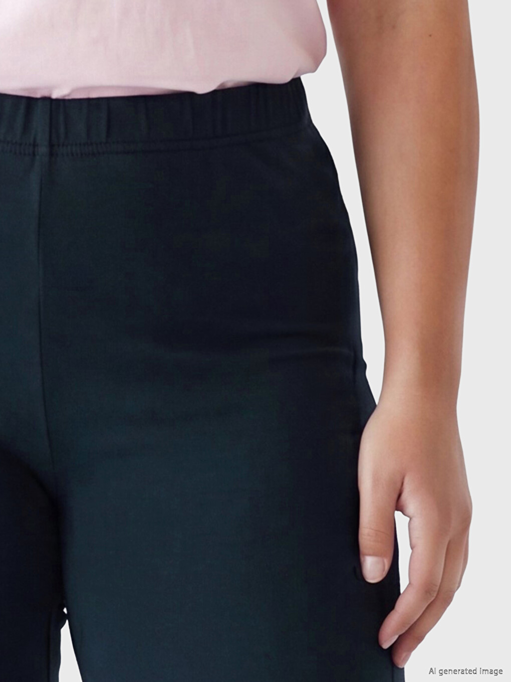 Elastic Waist Women's Leggings-6