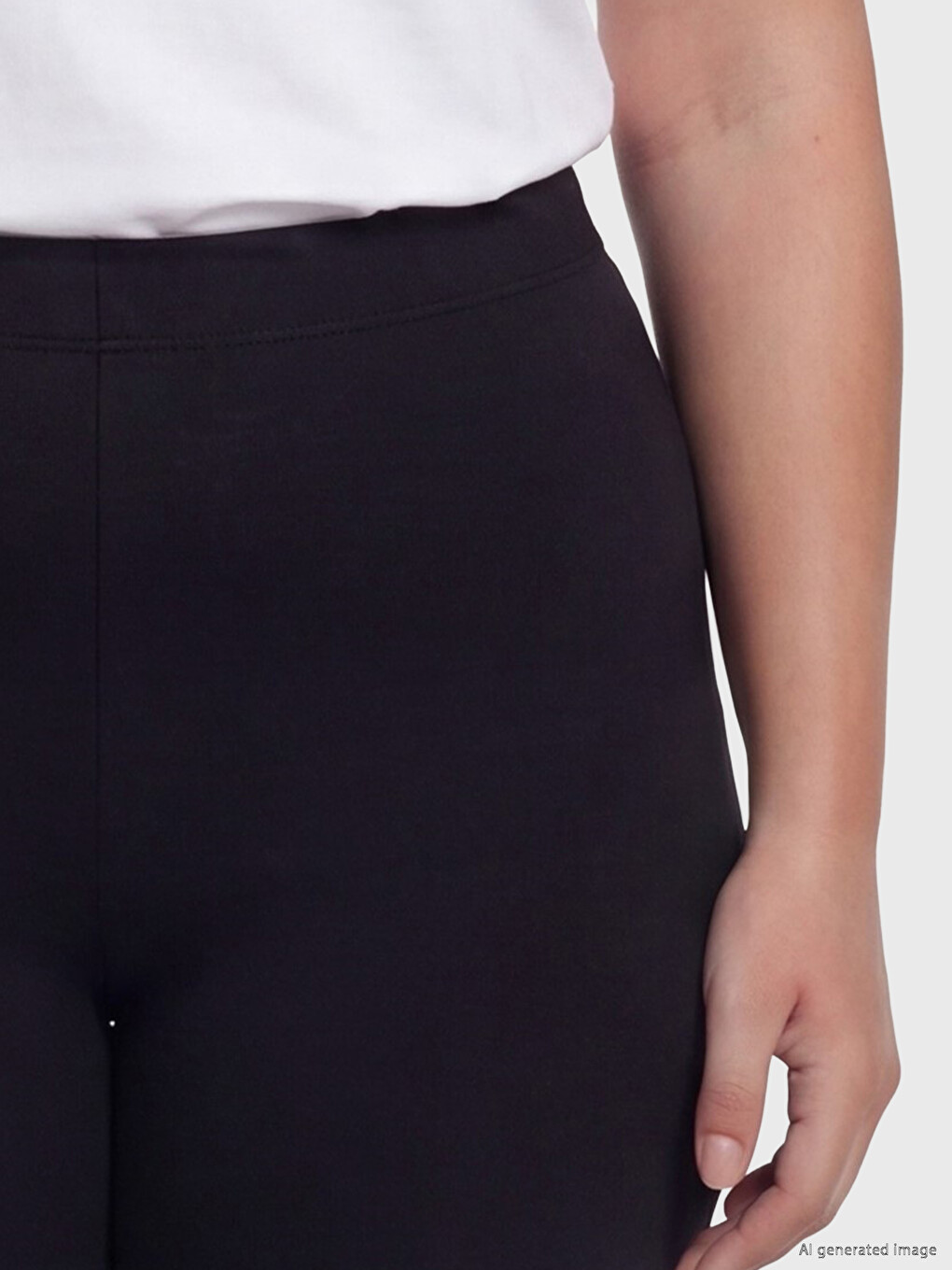Elastic Waist Women's Leggings-6
