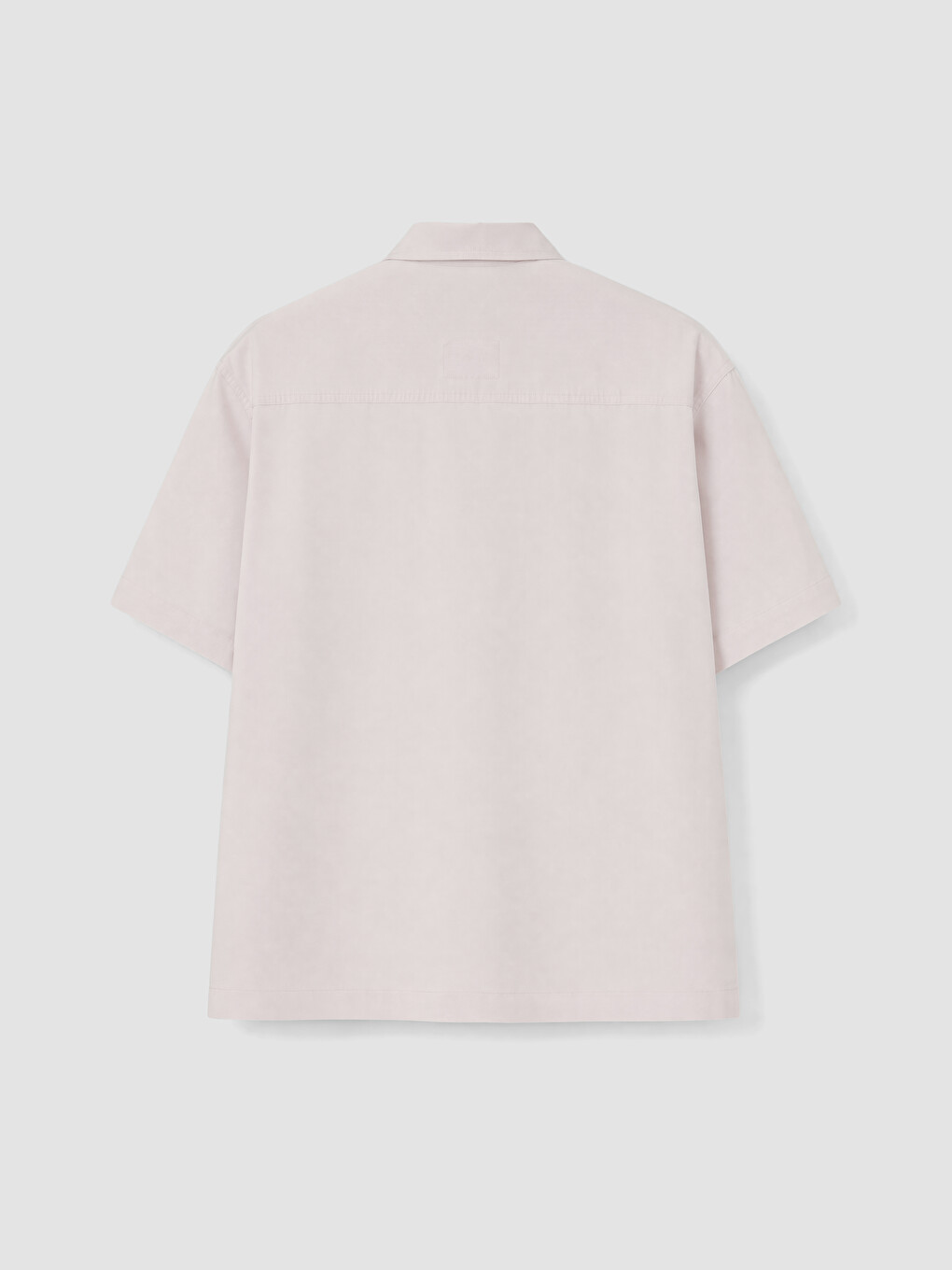 Pembe Loose Fit Erkek Gömlek-3