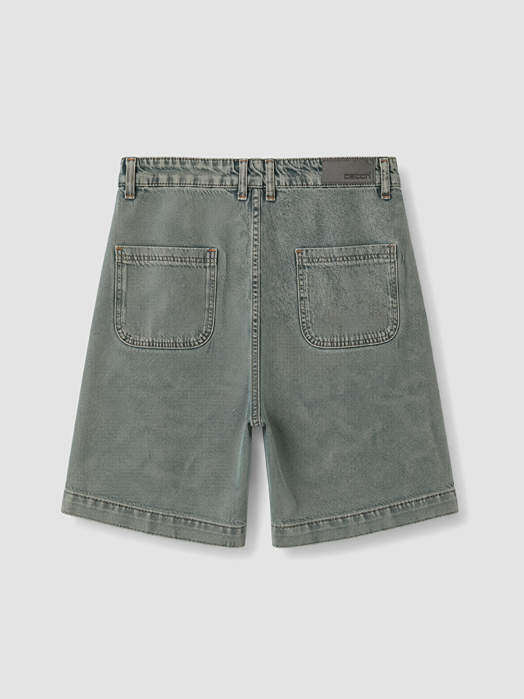 Mavi Loose Fit Erkek Jean Şort-3