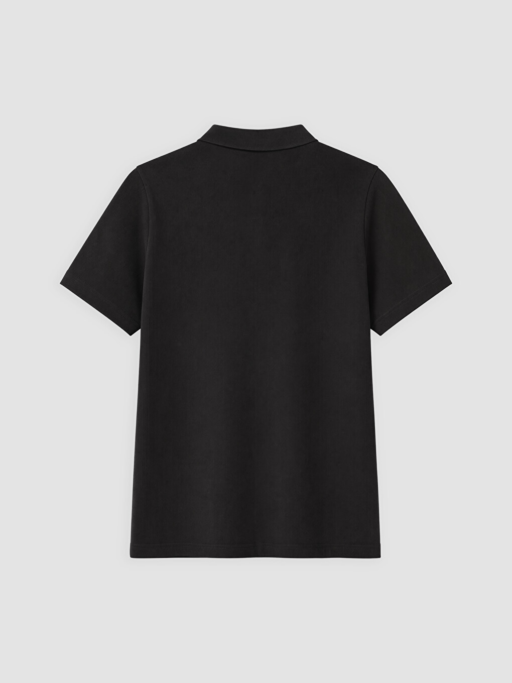 Polo Collar Women's Pique T-shirt-5
